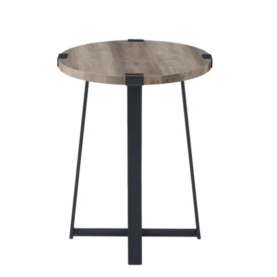 Urban Rustic Round Accent Table-Kirkland's Home New