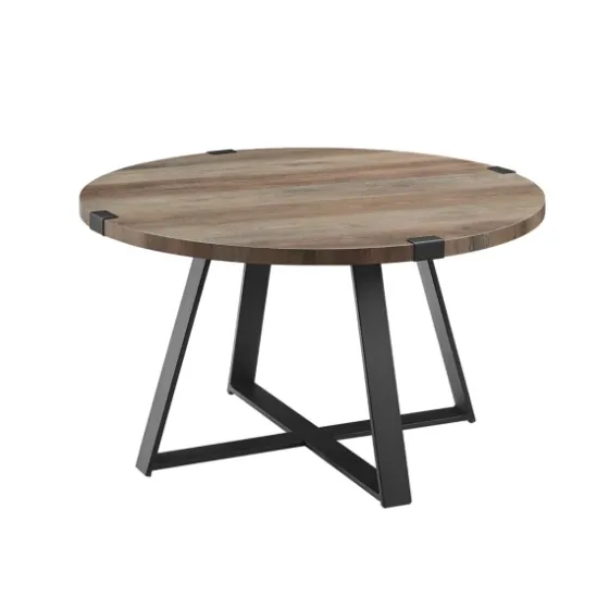 Urban Rustic Round Coffee Table-Kirkland's Home Online