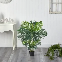 Uv-Safe Areca Pinetree In Nursery Planter, 40 In.-Kirkland's Home Shop