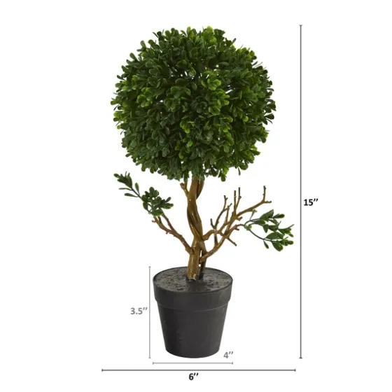 Uv-Safe Boxwood Topiary In Nursery Planter-Kirkland's Home New
