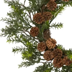 Uv-Safe Cedar Grass And Pine Cone Wreath-Kirkland's Home Shop