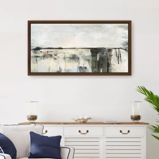 Valley View Ii Framed Canvas Art Print-Kirkland's Home Cheap