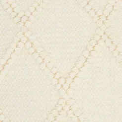 Vanilla Knotted Lattice Throw Pillows, Set Of 2-Kirkland's Home Store