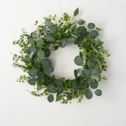 Variegated Mixed Leaf Wreath-Kirkland's Home Clearance
