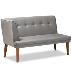 Velvet And Walnut Bench 4-Pc. Dining Set-Kirkland's Home Discount