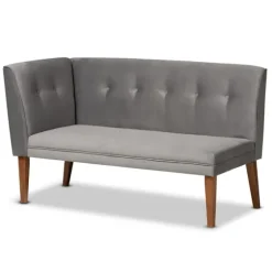 Velvet And Walnut Bench 4-Pc. Dining Set-Kirkland's Home Discount