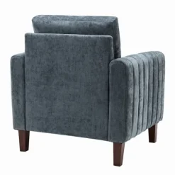 Velvet Channel Stitch Accent Chair-Kirkland's Home Store