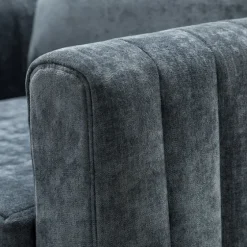 Velvet Channel Stitch Accent Chair-Kirkland's Home Store