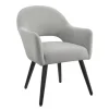 Velvet Curved Open Back Dining Chair-Kirkland's Home Discount