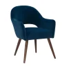 Velvet Curved Open Back Dining Chair-Kirkland's Home Hot