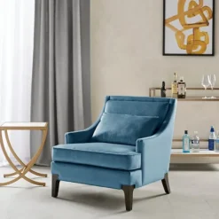 Velvet Martha Stewart Accent Chair-Kirkland's Home Flash Sale