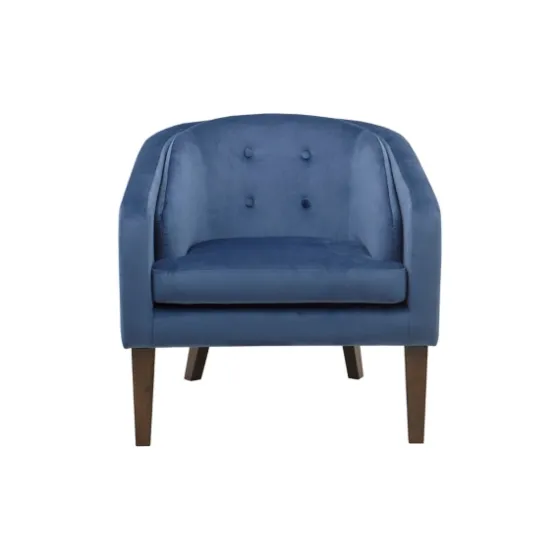 Velvet Tufted Midcentury Modern Accent Chair-Kirkland's Home Hot
