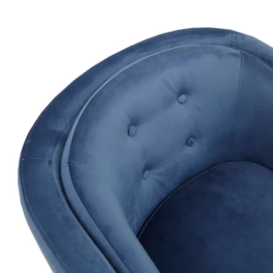 Velvet Tufted Midcentury Modern Accent Chair-Kirkland's Home Hot