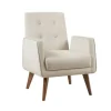 Velvet Tufted Midcentury Accent Chair-Kirkland's Home Sale