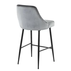 Velvet Upholstered Counter Stools, Set Of 2-Kirkland's Home Sale