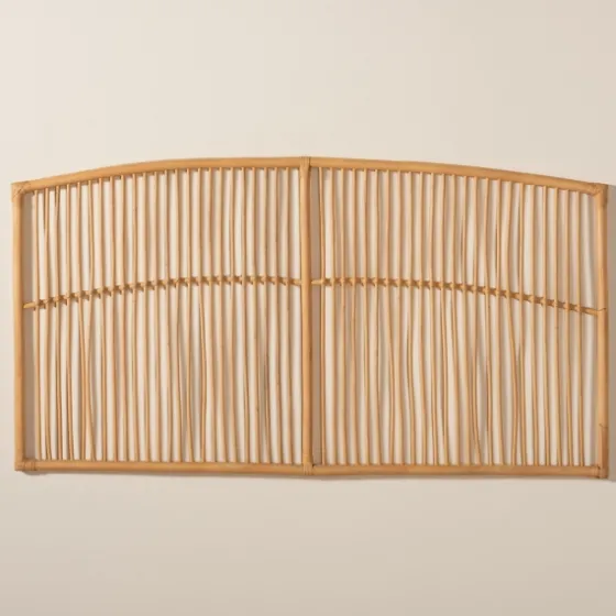 Vertical Weave Rat Queen Headboard-Kirkland's Home Flash Sale