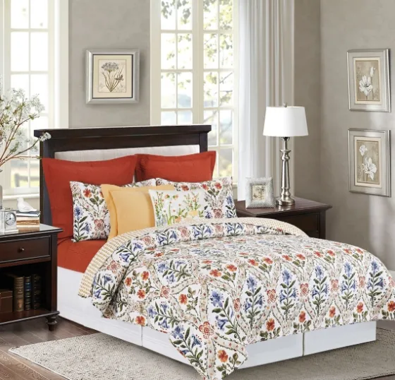 Victoria'S Garden 3-Pc. King Quilt Set-Kirkland's Home Discount