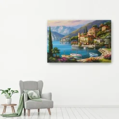Villa Bella Vista Canvas Art Print, 60X40 In.-Kirkland's Home Fashion