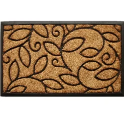 Vine Leaves Swirl Doormat, 36X24 In.-Kirkland's Home Outlet