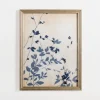Vintage Blue Leaf Ii Framed Art Print-Kirkland's Home Sale