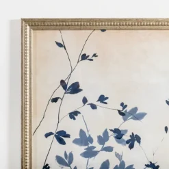 Vintage Blue Leaf Ii Framed Art Print-Kirkland's Home Sale