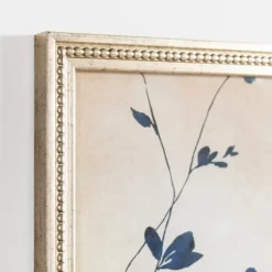 Vintage Blue Leaf Ii Framed Art Print-Kirkland's Home Sale