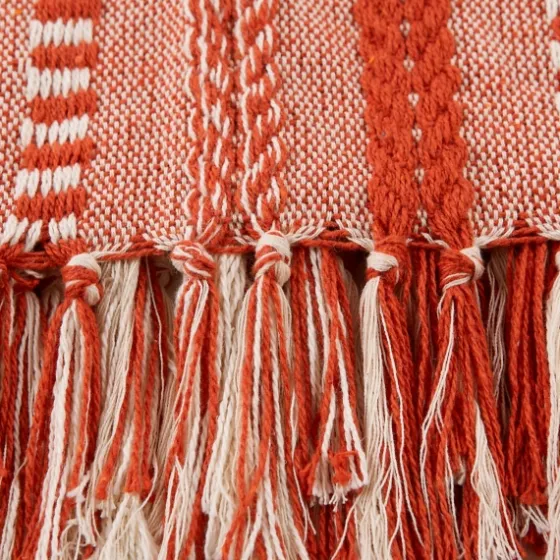 Vintage Braided Fringe Throw-Kirkland's Home Store