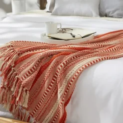 Vintage Braided Fringe Throw-Kirkland's Home Store