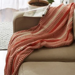 Vintage Braided Fringe Throw-Kirkland's Home Store
