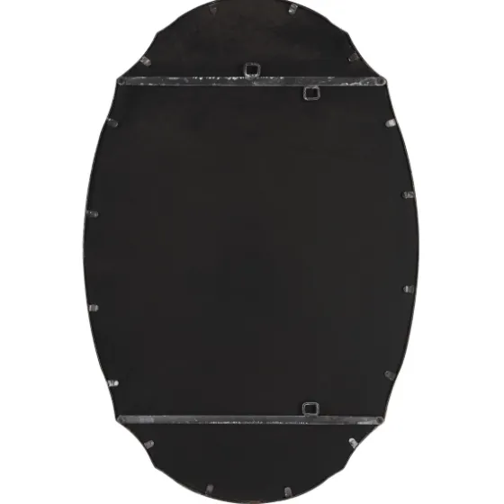 Vintage Charcoal Concaved Oval Mirror-Kirkland's Home Sale