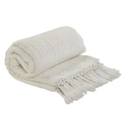 Vintage Cotton Fringe Throw-Kirkland's Home New