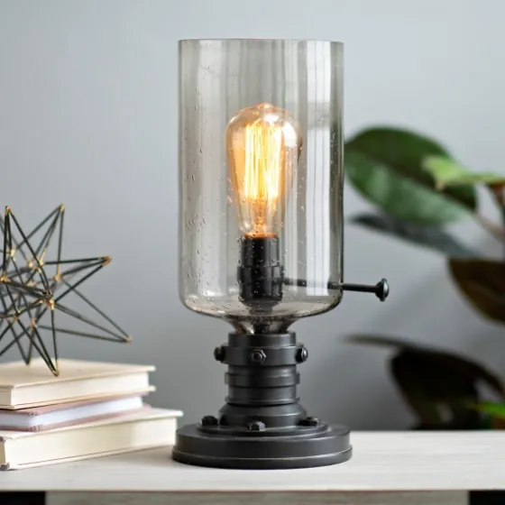 Vintage Industrial Edison Bulb Uplight-Kirkland's Home Cheap