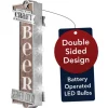 Vintage Led Metal Craft Beer Bar Marquee Plaque-Kirkland's Home Best Sale