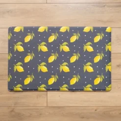 Vintage Lemons Kitchen Mat-Kirkland's Home Cheap