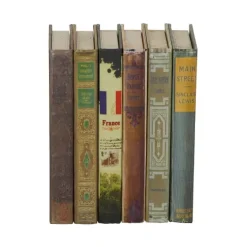 Vintage Library Decorative 6-Pc. Book Box Set-Kirkland's Home Outlet