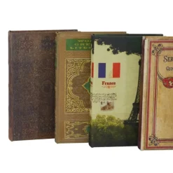 Vintage Library Decorative 6-Pc. Book Box Set-Kirkland's Home Outlet