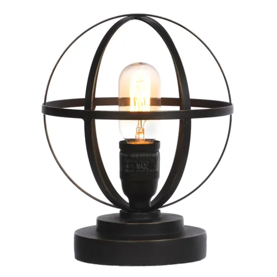 Vintage Metal Sphere Lamp-Kirkland's Home Online