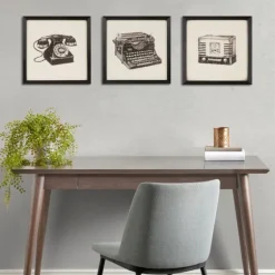 Vintage Model Framed Art Prints, Set Of 3-Kirkland's Home Discount