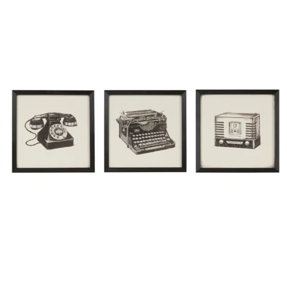 Vintage Model Framed Art Prints, Set Of 3-Kirkland's Home Discount