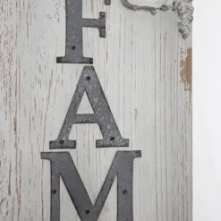 Vintage Painted Wood Family Sign-Kirkland's Home Sale