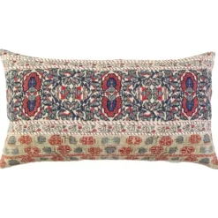 Vintage Prints Cotton Lumbar Pillow-Kirkland's Home Fashion