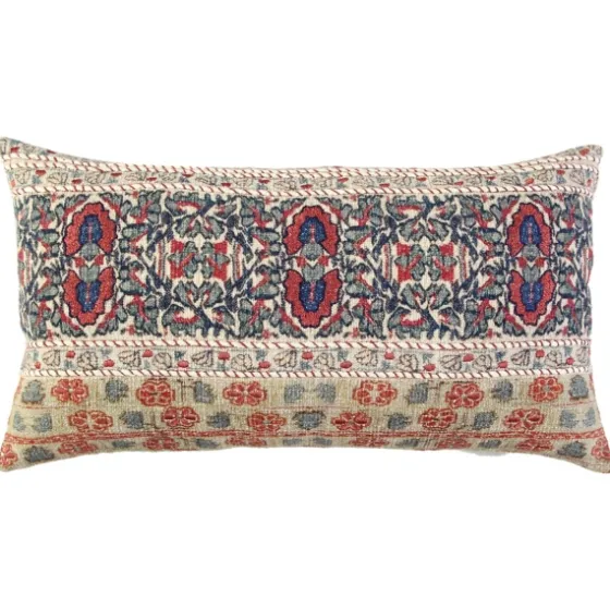 Vintage Prints Cotton Lumbar Pillow-Kirkland's Home Fashion