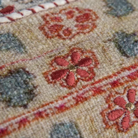 Vintage Prints Cotton Lumbar Pillow-Kirkland's Home Fashion