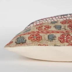 Vintage Prints Cotton Lumbar Pillow-Kirkland's Home Fashion