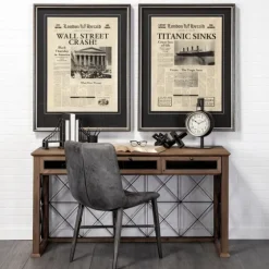 Vintage Tabletop Hanging Clock With Stand-Kirkland's Home Online