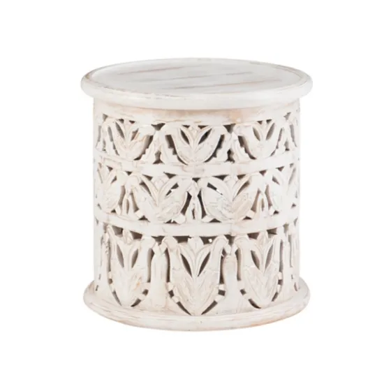 Vintage Wood Carved Birds Accent Table-Kirkland's Home Hot