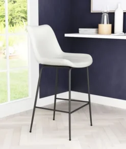 Vinyl And Steel Counter Stool-Kirkland's Home Best Sale