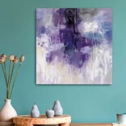 Violet Rain Canvas Art Print-Kirkland's Home Best