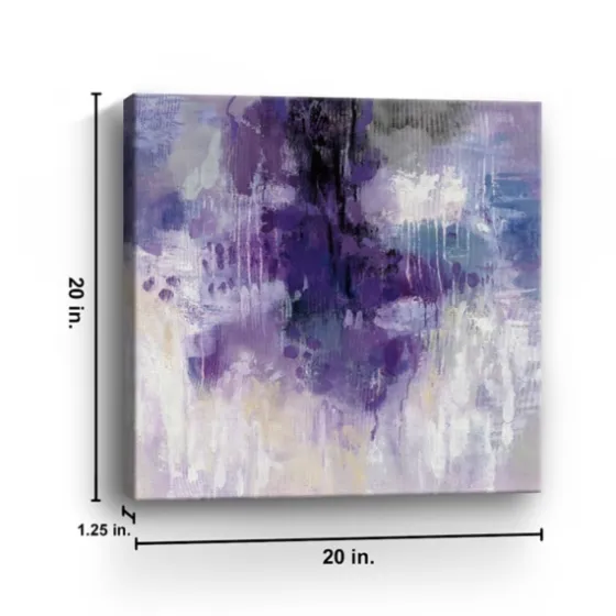 Violet Rain Canvas Art Print-Kirkland's Home Best