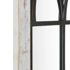 Vista Arched Windowpane Mirror, 24X37.5 In.-Kirkland's Home Clearance